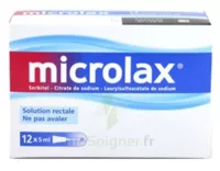 Microlax Sorbitol Citrate Et Laurilsulfoacetate De Sodium S Rect En Récipient Unidose 12récip-unidoses-can/5ml à TOULON