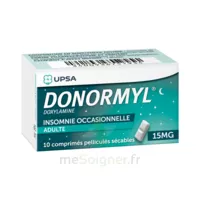 Donormyl 15 Mg Comprimés Pelliculés Sécables T/10 à TOULON