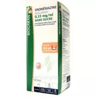 Oxomemazine Biogaran 0,33 Mg/ml Sans Sucre, Solution Buvable édulcorée à L'acésulfame Potassique à TOULON