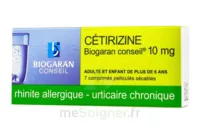 Cetirizine Biogaran Conseil 10 Mg, Comprimé Pelliculé Sécable à TOULON