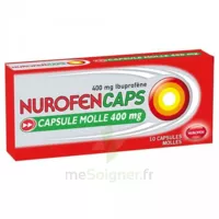 Nurofencaps 400 Mg Caps Molle Plq/10 à TOULON