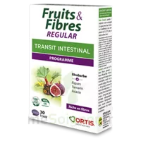 Ortis Fruits & Fibres Regular Comprimés B/30 à TOULON