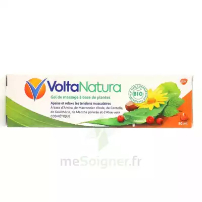 Voltanatura Gel De Massage Plantes Bio T/50ml à TOULON