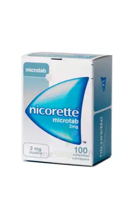 Nicorette Microtab 2 Mg, Comprimé Sublingual 100 à TOULON