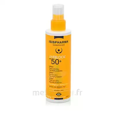 Uveblock Spf50+ Spray Très Haute Protection Fl/200ml à TOULON